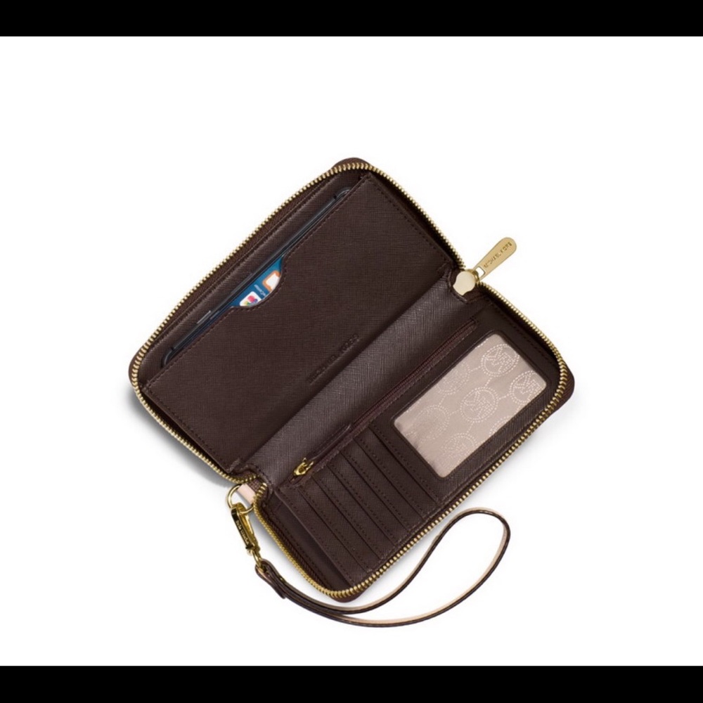 Authentic Michael Kors 3 piece jet Tote set. - Picture 4 of 8